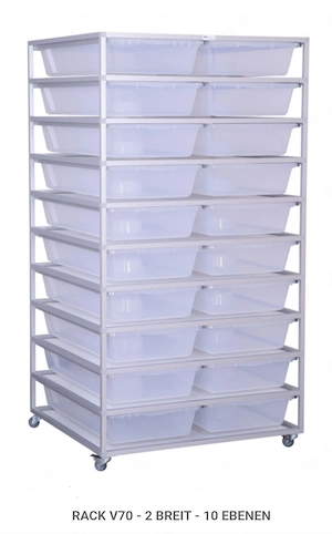 Schlangen Rack V70 von Alurack abzugeben 