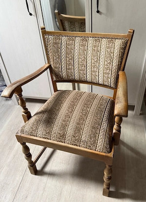 Antiker Vintage Stuhl 50er Retro