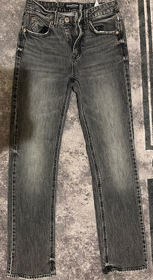 Stradivarius Jeans grau Damen