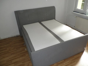 Boxspringbett, Liegefläche 180 x 200, mit pass.Matratzen 