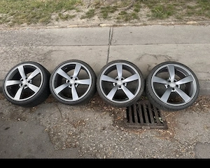 Audi felgen rotor mit reifen  19 zoll