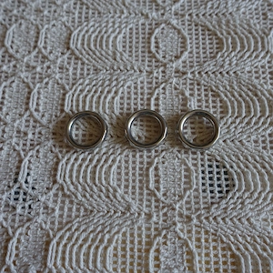 Schalring, Tuchring, oder Ring? Durchm. ca. 2 cm, gemustert