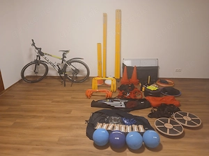 Riesiges Paket: Sport-, Freizeit-, Fitness- & Fußball-Equipment + Herren Mountainbike!