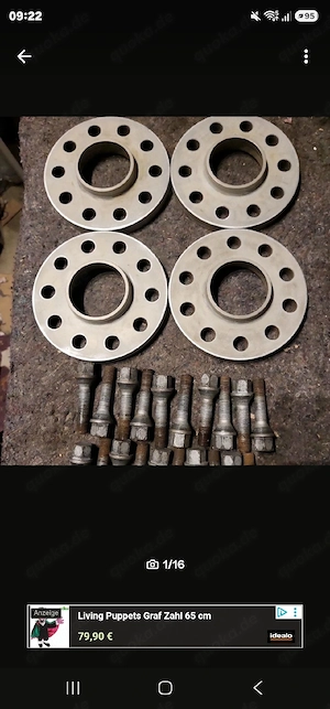 Eibach Spurverbreiterung TN-91215007 TN-91216001 5x110 65 Spurplatten Opel Astra Corsa