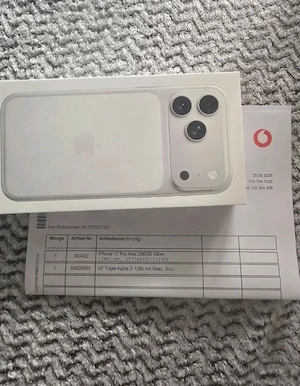 Iphone 17 Pro Max 256GB Neu-OVP