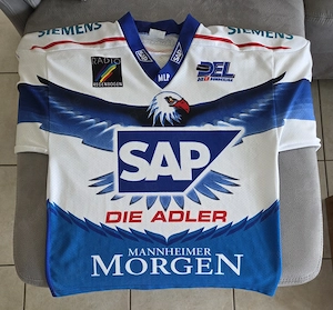 Mannheim Adler Trikot Saison 2001 2002   Größe S   Vintage
