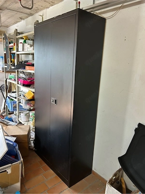 Schrank Bisley Metalschrank, B: 91 cm H: 194 cm T:40 cm