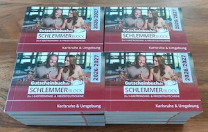 der neue Schlemmerblock 2026 2027 - Karlsruhe und Umgebung vollständig