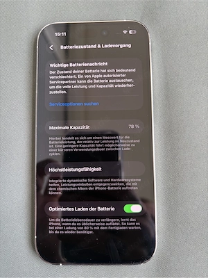iPhone 14 Pro 1TB Weiß - Top Zustand (OVP)