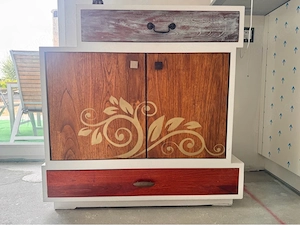 Kommode Schrank Unikat vintage Shabby Chic Sideboard