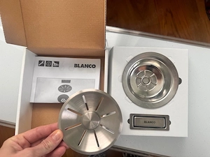 Neu Blanko Edelstahl Ablauf Set Überlaufset