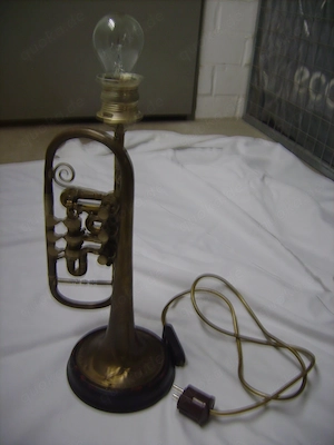 Trompete als Lampe