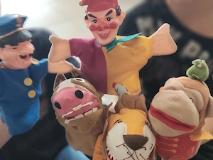 8 Handpuppen für Kasperle Theater  Puppentheater 
