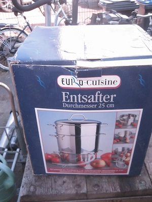 Fruchtentsafter Entsafter Dampfentsafter Edelstahl Safter