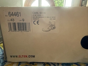 ELTEN Carl S3 64461-42 Herren Schweißerstiefel schwarz Gr. 42