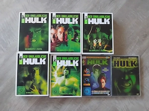 Der Unglaubliche Hulk DVD Komplett 1-5 und 3 Spielfime in einer Sammlung