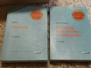 2 BWL-Fachbücher   Marketing + Einführung Betriebswirtschaftslehre   Kiehl