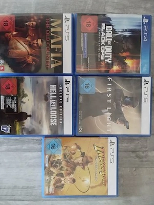 Playstation 4 und5 spiele.