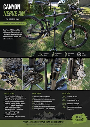 Mountainbike "Fully" Canyon Nerve AM