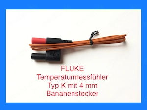 Fluke Temperatur Messfühler Temperaturfühler Temperaturmessfühler