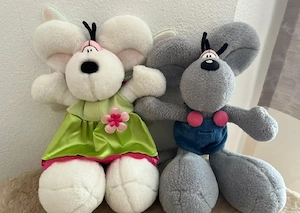Zu verschenken ! 2 Diddlmäuse