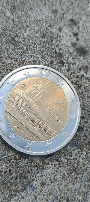 2 euro 2025 bremen deutschland 