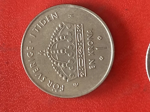 Münze Münzen Umlaufmünze Schweden 1 Krone 2003