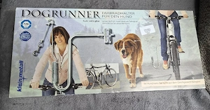 Kleinmetall Dogrunner Fahrradhalter für Hunde Neu