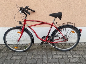 Ragazzi Generation 26 Zoll Cruiserbike Herren Fahrrad rot