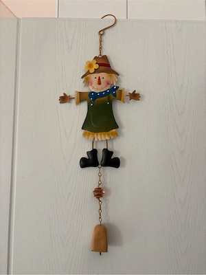 Hängende Deko, Fensterdeko, Vogelscheuche, Herbst, Neu