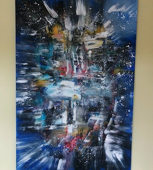 grosses Acryl Gemälde