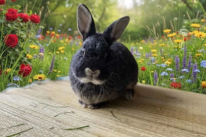 Kastrierter Zwergkaninchen 3 Jahre altes Kaninchen Geimpft Bock Zahm Hase Erwachsenes Kaninchen