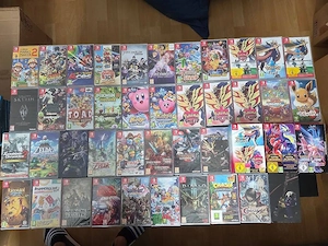 Große Nintendo Switch Spiele Sammlung   Pokémon, Zelda, Mario, LRG, Steelbooks & mehr