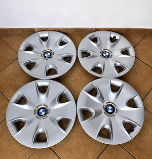 4x BMW Kompletträder 205 55 R16 mit BMW Radkappen