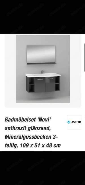 Waschtischset 3 teilig