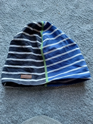 Mütze blaugestreift