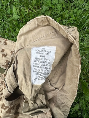 Bundeswehr Feldhose Wüstentarn Cargo Hose
