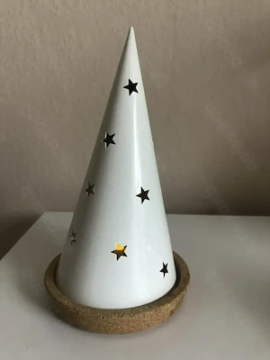 Sternen-Licht Weihnachtsbaum und Kugel Bild 2
