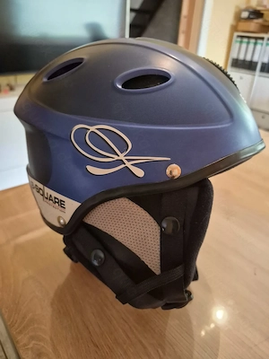 B-Square Skihelm   Snowboardhelm Matt-Blau   TOP Zustand