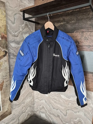 Hein Gericke PRO SPORTS Motorradjacke   Textiljacke Flammen   Gr. S TOP