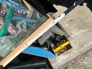 300 l Aquarium Becken Unterschrank und Technik