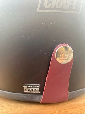 CRAFT Motorradhelm   Größe XL   Schwarz