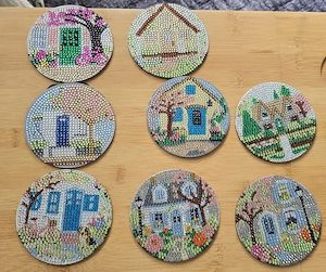 8teiliges Set Untersetzer