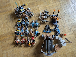 Playmobil Novelmore Figurensets mit Belagerungsmaschinen