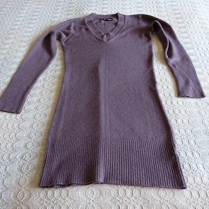 Damen - Longpullover, Minikleid, Strickpullover, Strickkleid. Gr. S M bzw. ca. Gr. 36 38