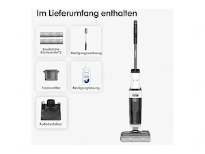 *NEU**uvp 499 *TINECO Floor One S5 Stretch Extreme Nass- Trockensauger, Akkubetrieb