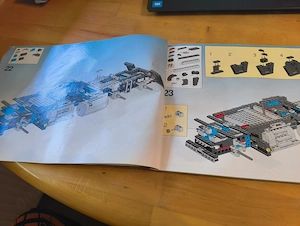 lego technic LKW mitte 90 jahre mir bauanleitung 