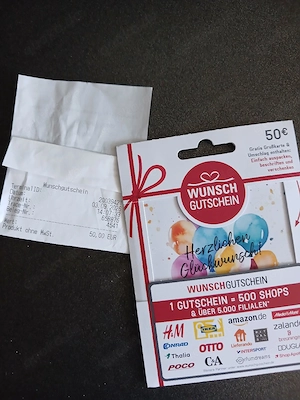 gutschein 50 euro