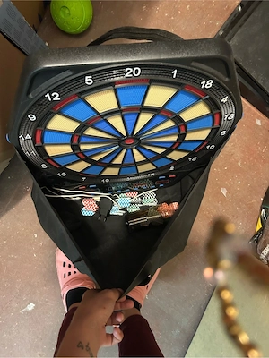 e dart scheibe 