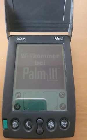 Retro: 3Com Palm III PDA Handheld Computer Vintage Bild 4